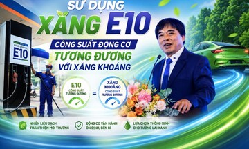 PGS. TS Đỗ Văn Dũng: Sử dụng xăng E10 công suất động cơ tương đương với xăng khoáng