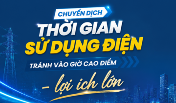 Infographic | Chuyển dịch thời gian sử dụng điện, tránh giờ cao điểm
