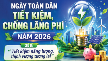 Infographic | Ngày toàn dân tiết kiệm, chống lãng phí năm 2026