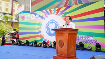  Khai mạc 'Ngày hội kết nối nhân ái vì trẻ em'