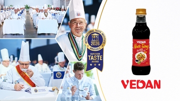 Sản phẩm nước tương Vedan Việt Nam đạt chứng nhận ‘Vị ngon thượng hạng 2026’