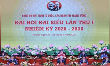 Quy định mới về tổ chức bộ máy của Đảng ủy Mặt trận Tổ quốc, các đoàn thể Trung ương