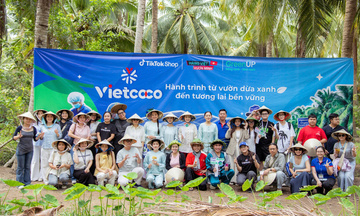 GreenUP: Gần 20 KOL, KOC trải nghiệm nhà máy xanh tại Vietcoco