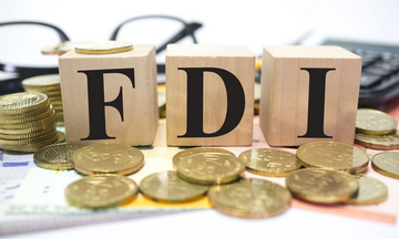 Vốn FDI thực hiện 5 tháng cao nhất trong 5 năm