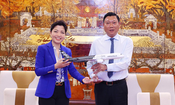 Hà Nội thúc đẩy hợp tác phát triển công nghiệp hàng không với Airbus