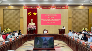Đoàn kiểm tra, giám sát số 18 của Bộ Chính trị, Ban Bí thư làm việc tại Ninh Bình