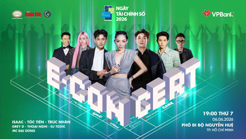 E-Concert Ngày tài chính số 2026 hé lộ đại tiệc âm nhạc hoành tráng