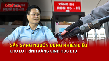 Sẵn sàng nguồn cung nhiên liệu cho lộ trình xăng sinh học E10