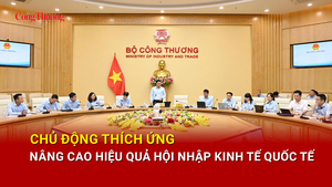 Chủ động thích ứng, nâng cao hiệu quả hội nhập kinh tế quốc tế