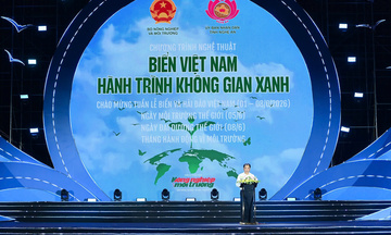 'Biển Việt Nam - Hành trình xanh' lan tỏa lối sống bền vững