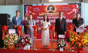 Lâm Đồng: Khai trương Trung tâm phân phối nông sản xuất nhập khẩu