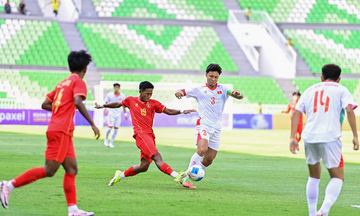 Thua bàn đáng tiếc phút bù giờ, U19 Việt Nam xếp nhì bảng A