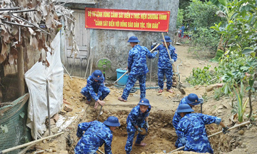 Đà Nẵng: Ấm áp tình quân dân nơi Tam Mỹ
