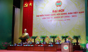 Khai mạc trọng thể Đại hội Hội Nông dân Việt Nam lần thứ IX