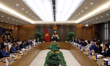 Phó Thủ tướng Thường trực Phạm Gia Túc làm việc với Hội đồng Năng lượng gió toàn cầu