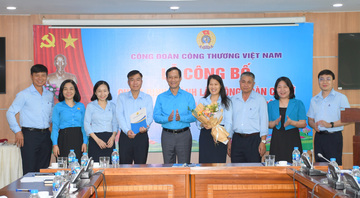 Thành lập Công đoàn cơ sở Trung tâm Kiểm định công nghiệp II
