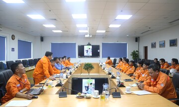 Diễn tập ứng phó thiên tai tại Nhiệt điện Duyên Hải trước cao điểm mưa bão
