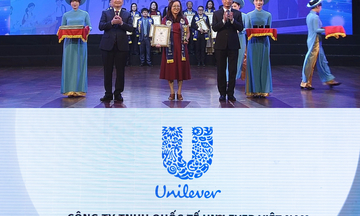Đổi mới sản phẩm, tái chế công nghệ giúp Unilever được vinh danh