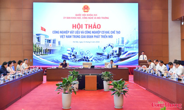Hội thảo 'Công nghiệp vật liệu và Công nghiệp cơ khí, chế tạo Việt Nam trong giai đoạn mới'
