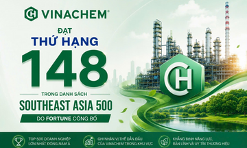 Vinachem được vinh danh Top 500 doanh nghiệp hàng đầu Đông Nam Á  năm 2026