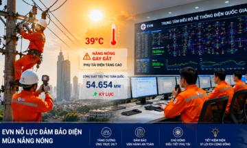 EVN nỗ lực đảm bảo điện khi phụ tải liên tiếp vượt đỉnh