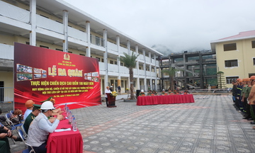 Lai Châu ra quân chiến dịch 100 ngày đêm xây dựng trường nội trú