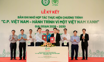 C.P. Việt Nam chuẩn bị phủ xanh thêm 1,5 triệu cây trên cả nước
