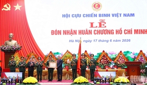 Hội Cựu Chiến binh Việt Nam được trao tặng Huân chương Hồ Chí Minh