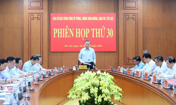 Phiên họp thứ 30 của Ban Chỉ đạo Trung ương về phòng, chống tham nhũng, lãng phí, tiêu cực