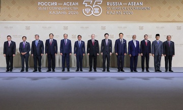 Thủ tướng Lê Minh Hưng dự phiên toàn thể Hội nghị Cấp cao kỷ niệm 35 năm quan hệ ASEAN - Nga