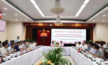 Thứ trưởng Nguyễn Hoàng Long làm việc với TP. Đồng Nai về Quy hoạch điện VIII điều chỉnh