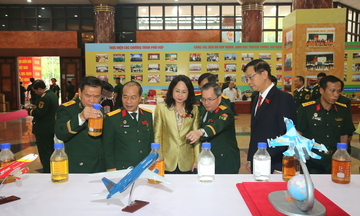 Dấu ấn Petrovietnam và BSR trong không gian trưng bày tại Đại hội Hội Cựu chiến binh Việt Nam
