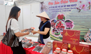 Hội chợ OCOP Điện Biên thành công, mở rộng cơ hội tiêu thụ sản phẩm 