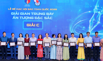 Báo Công Thương đoạt giải 'Gian trưng bày ấn tượng đặc sắc' tại Hội Báo toàn quốc 2026