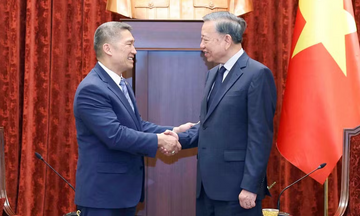 Tổng Bí thư, Chủ tịch nước Tô Lâm tiếp Quyền Bộ trưởng Hải quân Hoa Kỳ Hùng Cao