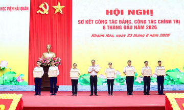 Học viện Hải quân: Nâng cao năng lực lãnh đạo, sức chiến đấu của các tổ chức đảng