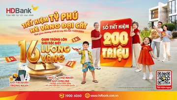 HDBank trao loạt giải thưởng lớn từ chương trình tiết kiệm hè