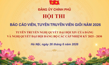Ngày mai (26/6), khai mạc Hội thi Báo cáo viên, Tuyên truyền viên giỏi năm 2026
