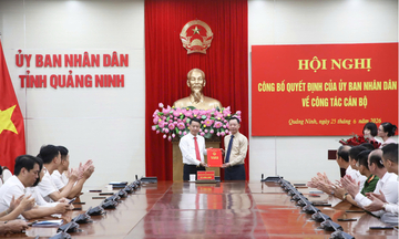 Ông Hồ Quang Huy được bổ nhiệm Giám đốc Sở Công Thương Quảng Ninh
