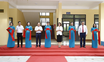 Bàn giao công trình lớp học gần 5 tỷ đồng tại Thái Nguyên
