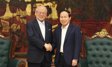 Phó Thủ tướng Lê Tiến Châu tiếp Cố vấn đặc biệt Liên minh Nghị sĩ hữu nghị Nhật Bản-Việt Nam