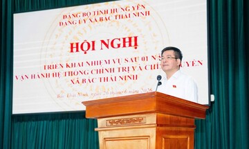 Phó Chủ tịch Quốc hội Nguyễn Hồng Diên: Tỉnh Hưng Yên cần bám sát quy hoạch, mở cửa đón nhà đầu tư