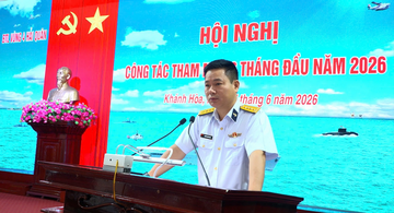 Vùng 4 Hải quân nâng cao chất lượng công tác tham mưu