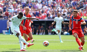 Dembele lập hat-trick, đội tuyển Pháp thắng đậm Na Uy