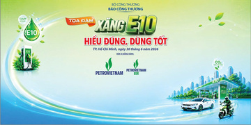 Sáng 30/6, Báo Công Thương tổ chức tọa đàm 'Xăng E10: Hiểu đúng, dùng tốt'