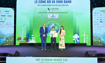 BSR được vinh danh top 10 doanh nghiệp ESG Việt Nam Xanh 2026