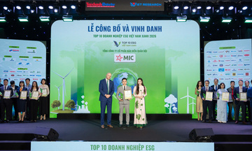 Bảo hiểm Quân đội được vinh danh Top 10 Doanh nghiệp ESG Việt Nam Xanh 2026 ngành Bảo hiểm