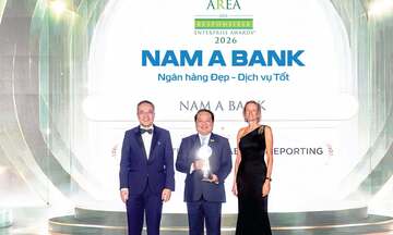 Nam A Bank nhận giải thưởng quốc tế về báo cáo phát triển bền vững