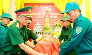 Hành trình 'trở về' sau gần 6 thập kỷ của liệt sĩ Hà Tĩnh