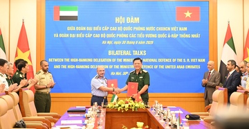 Mở giai đoạn phát triển mới trong hợp tác quốc phòng Việt Nam - UAE